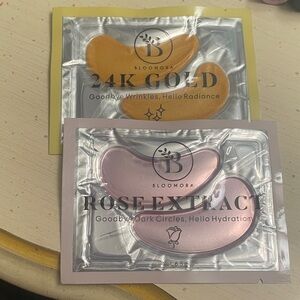 24K Gold and Rose Extract Skincare Mask Set